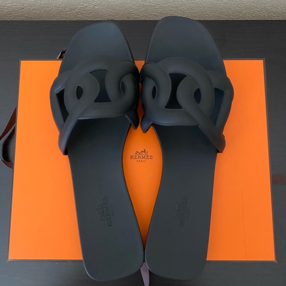 Hermes Aloha Rubber Sandals - Picture 7 of 16